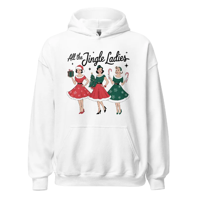 All The Jingle Ladies Premium Unisex Hoodie