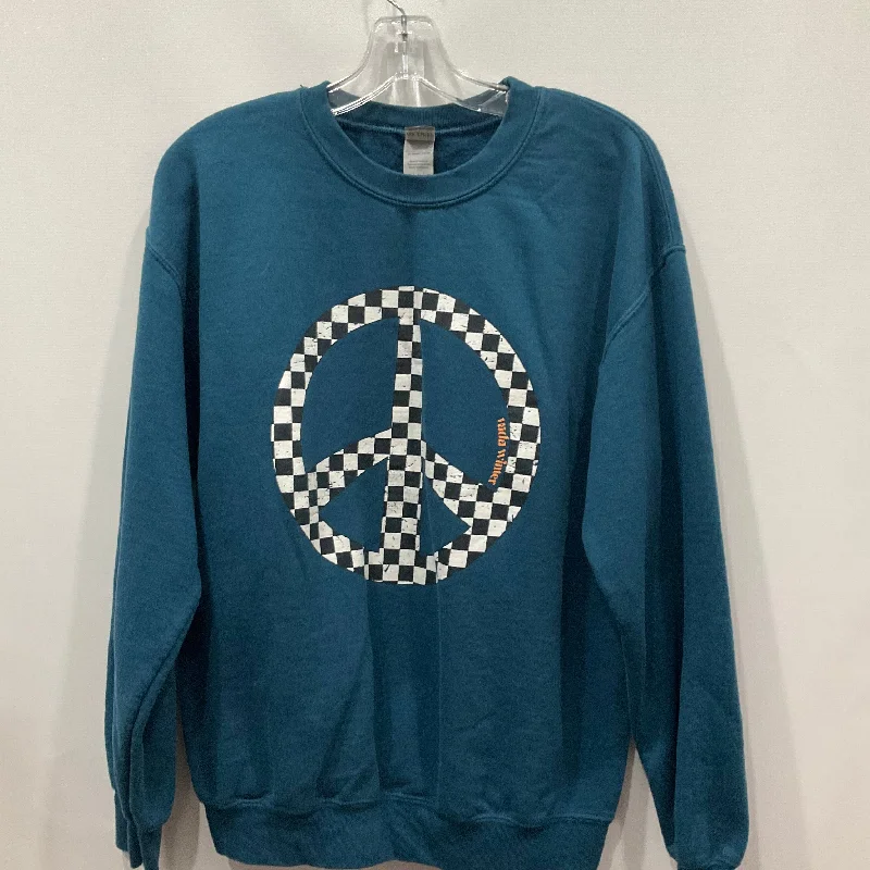 Blue Sweatshirt Crewneck Cmc, Size M