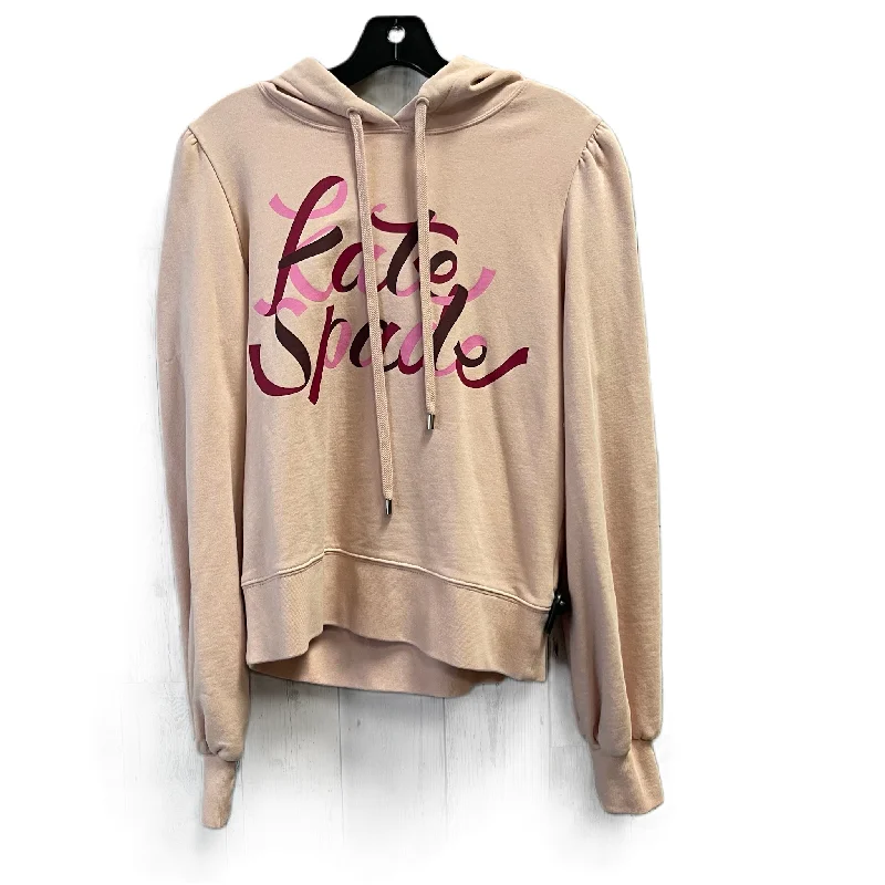 Pink Sweatshirt Hoodie By Kate Spade, Size: M