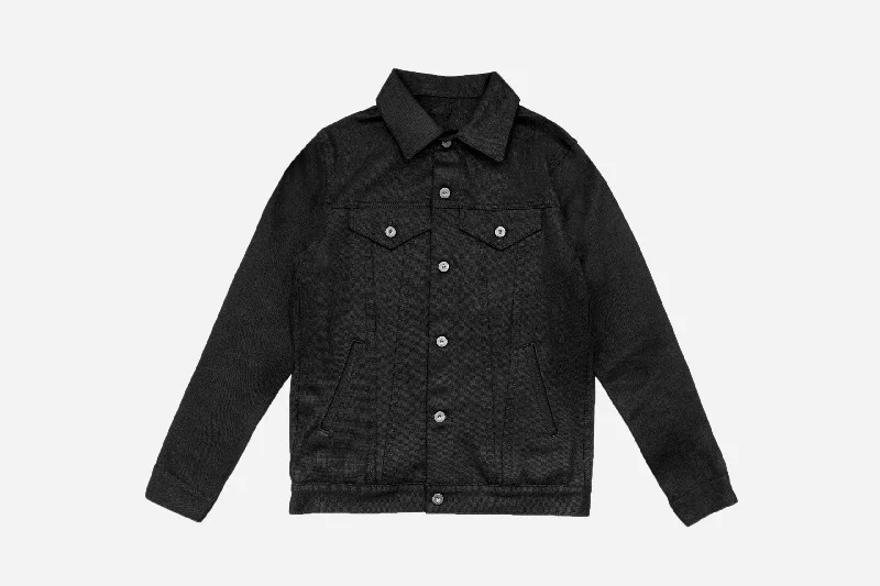 Type 3s Denim Jacket ~ Double Black