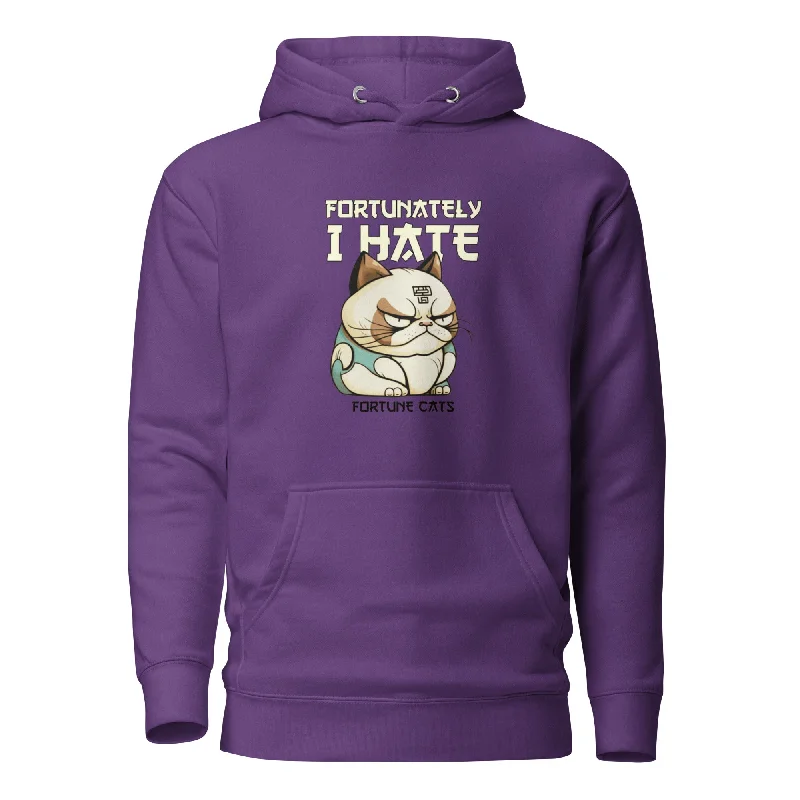 Fortunately I Hate Unisex Premium Hoodie