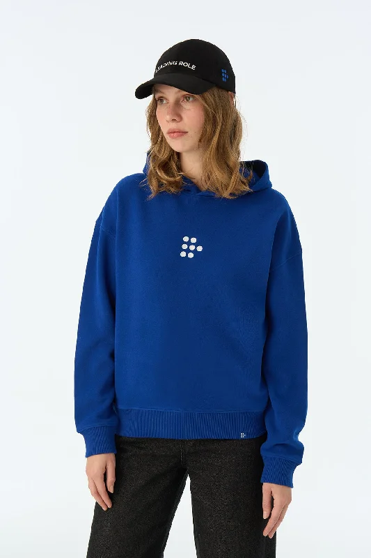 Dots SuperSoft Hoodie - Saks Mavi