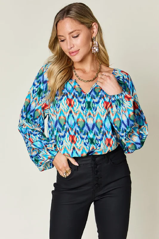 Taylor Size Inclusive Jewel Blouse