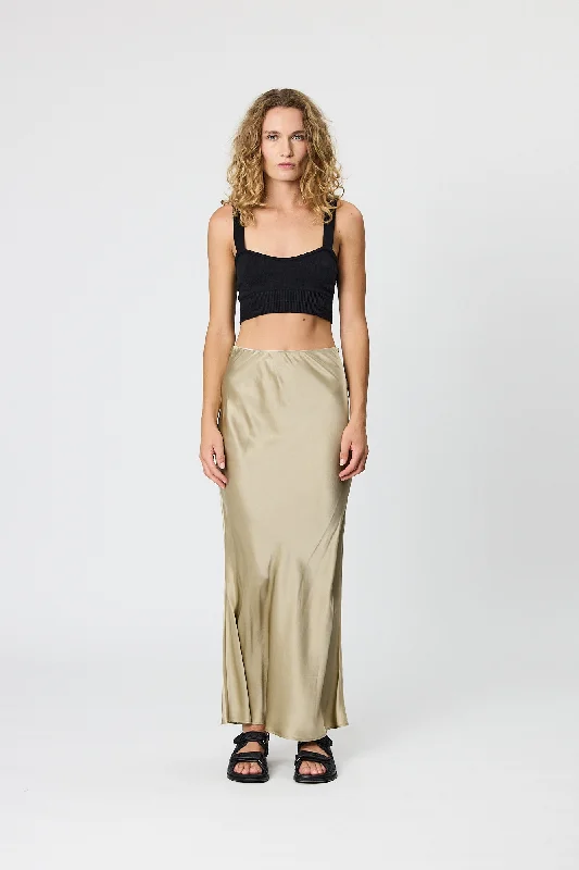 CHARLIE MAXI SKIRT - OAT