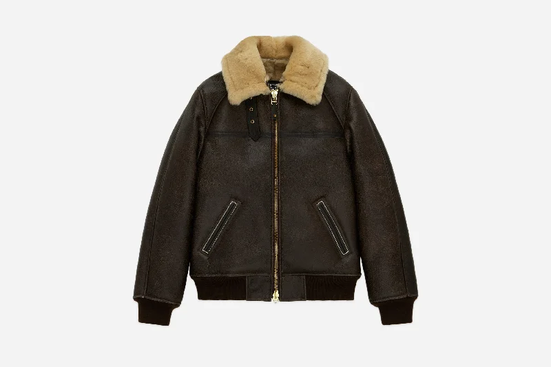 Schott for 3sixteen ~ Shearling Bomber