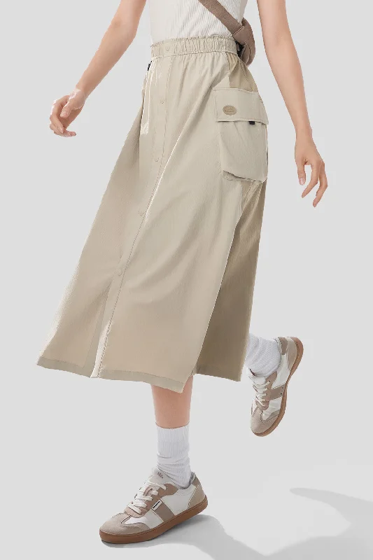 Chute - Women's Water-Repellent Utility Skirt with Parachute Design