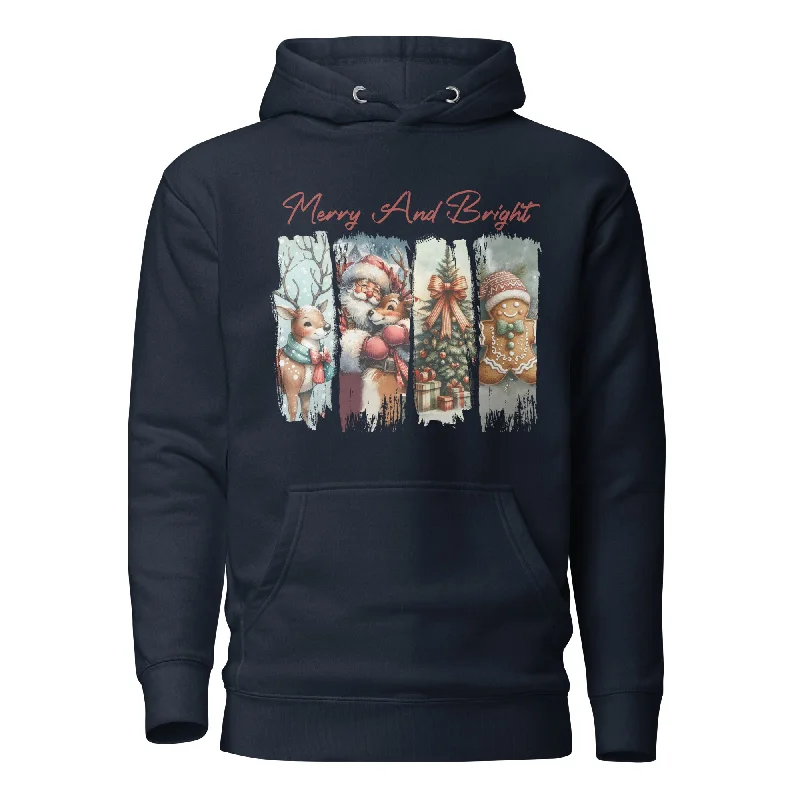 Merry And Bright Premium Unisex Hoodie