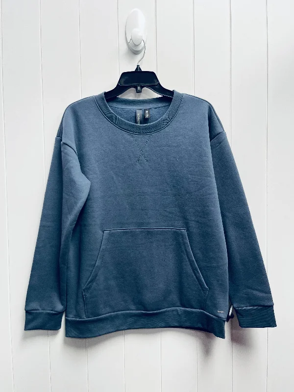 Sweatshirt Crewneck By Mondetta In Blue, Size: M