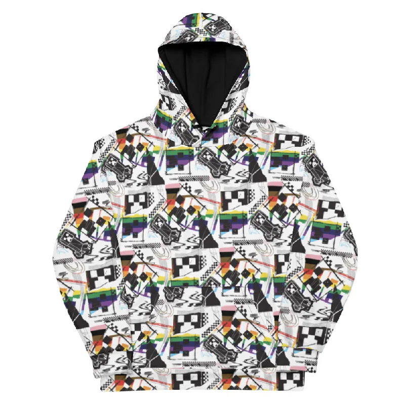 Minecraft Rainbow Adult Hoodie