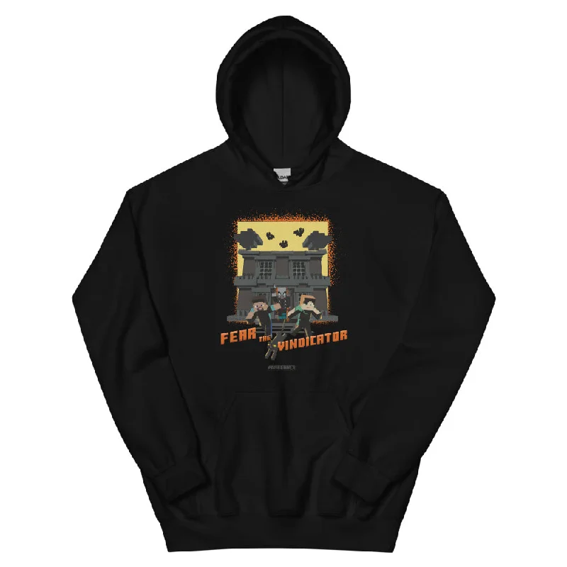 Minecraft Fear The Vindicator Adult Hoodie