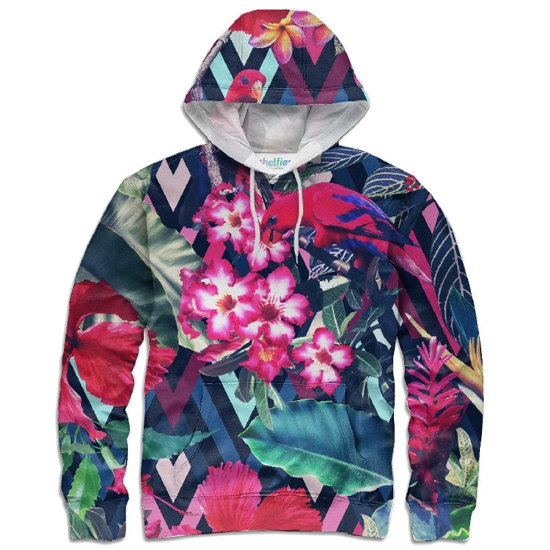 Floral Bird Hoodie