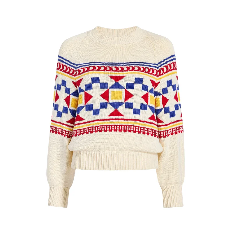 Lara Fairisle Crewneck