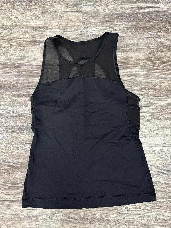 Athletic Tank Top By Lululemon In Black, Size: M