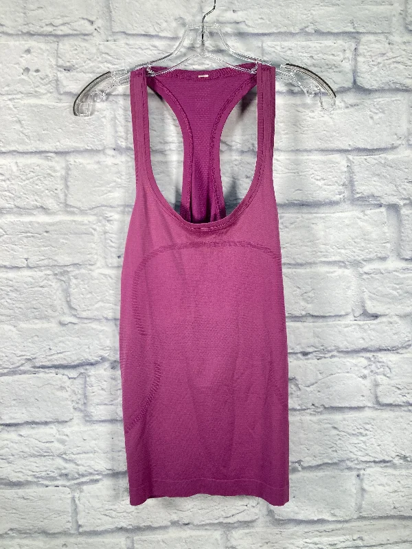 Athletic Tank Top By Lululemon In Purple, Size: L