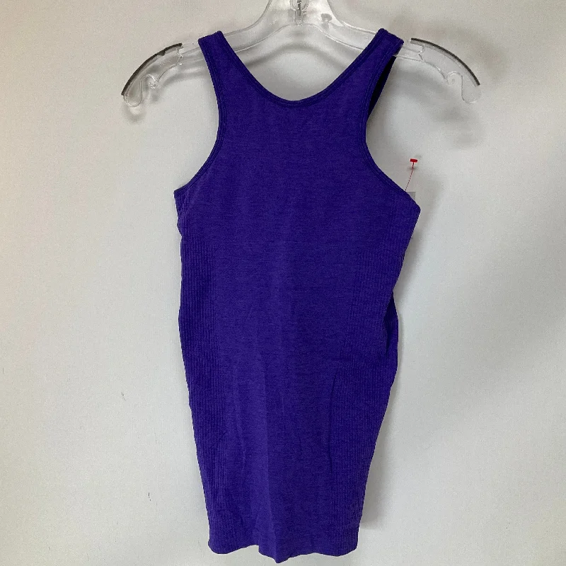 Athletic Tank Top By Lululemon In Purple, Size: 4