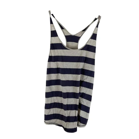 Athletic Tank Top By Lululemon In Striped Pattern, Size: Osfm