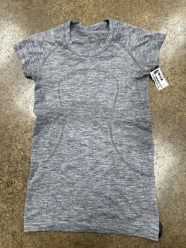 Athletic Tank Top By Lululemon In Grey, Size: 4