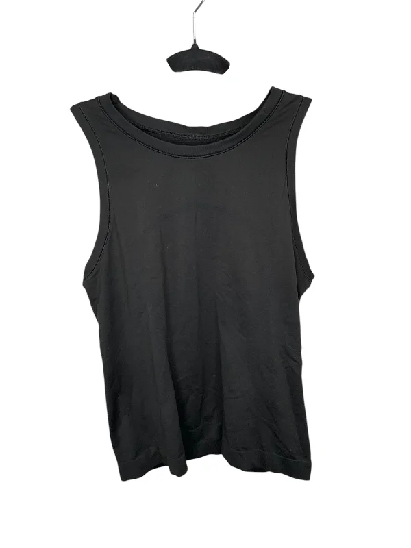 Athletic Tank Top By Lululemon In Black, Size: 8