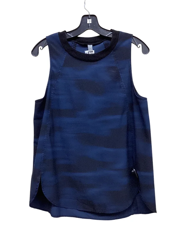 Athletic Tank Top By Athleta In Black & Blue, Size: S