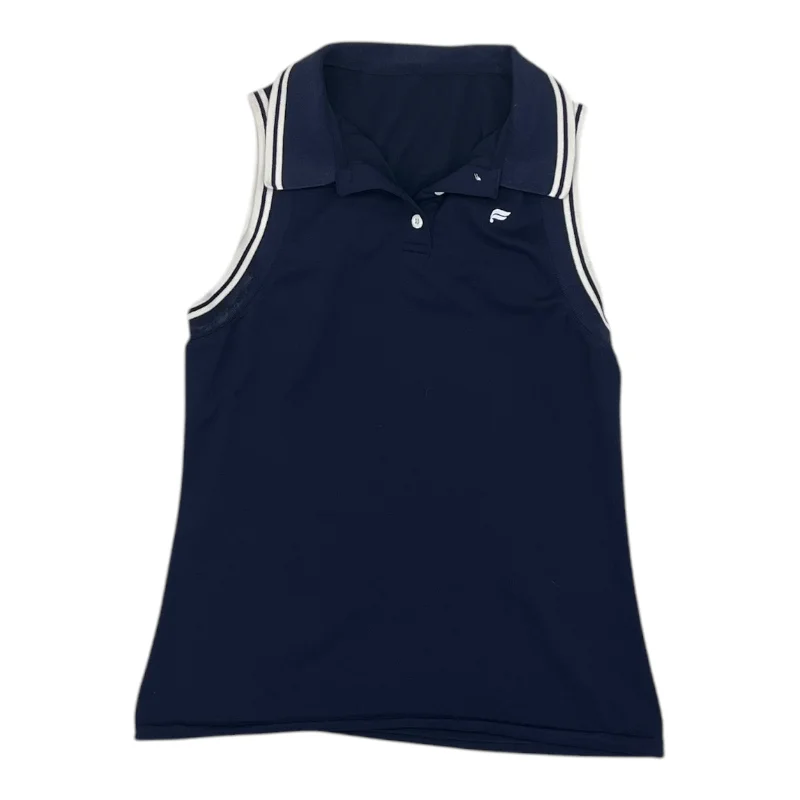 Athletic Tank Top By Fabletics In Navy, Size:M