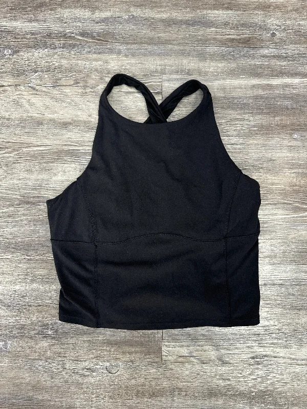 Athletic Tank Top By Lululemon In Black, Size: 10