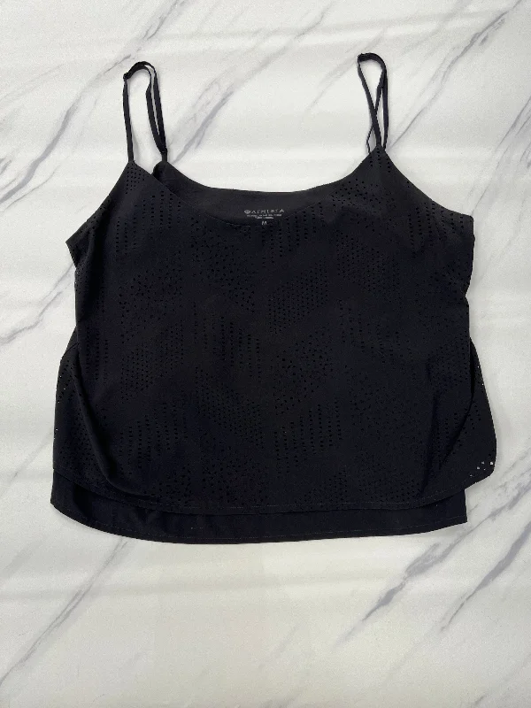 Athletic Tank Top By Athleta In Black, Size: M