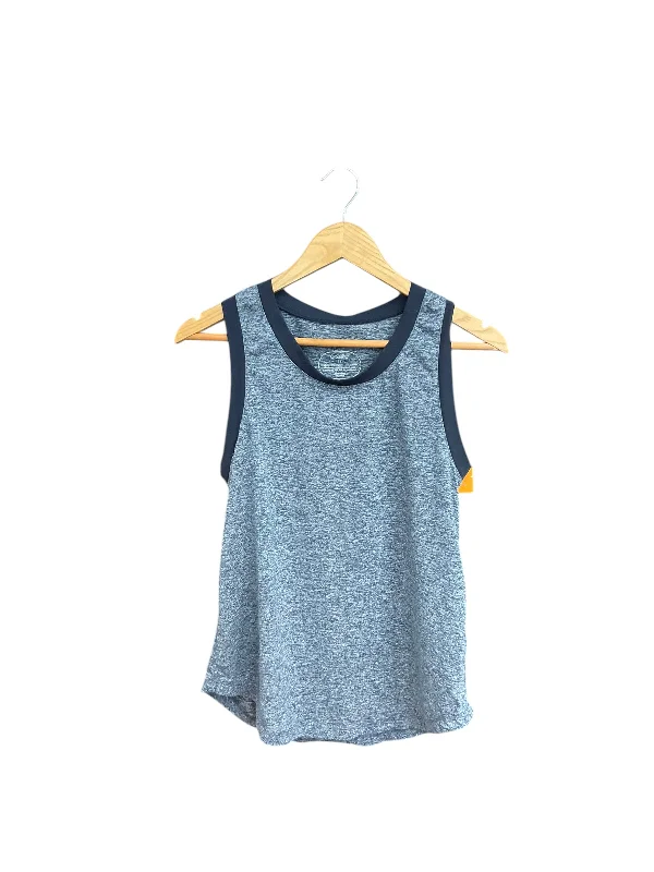 Athletic Tank Top By Clothes Mentor In Blue, Size: S