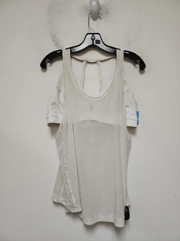 Athletic Tank Top By Lululemon In Cream, Size: L