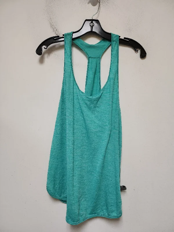 Athletic Tank Top By Lululemon In Green, Size: M