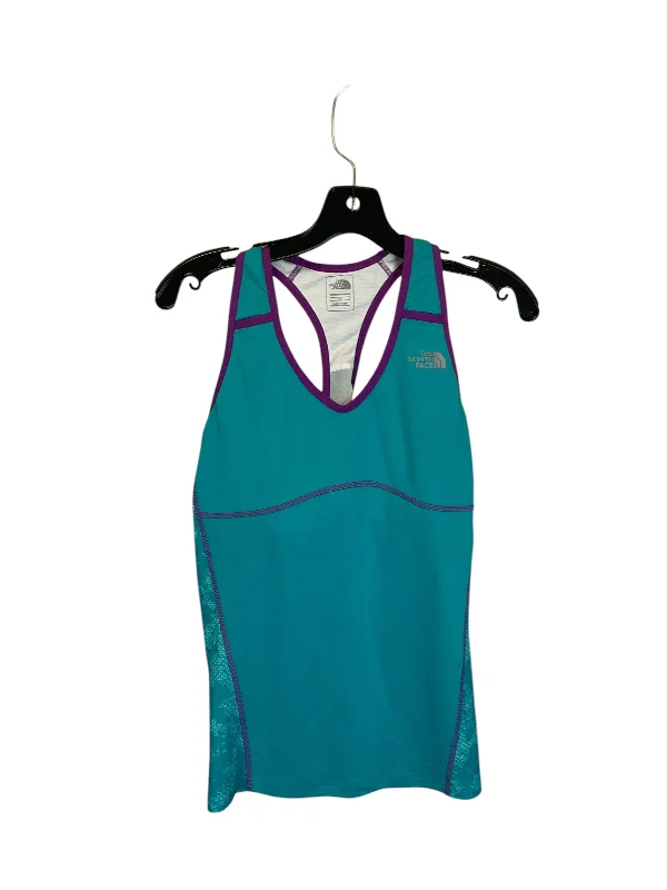 Athletic Tank Top By The North Face In Blue, Size: L