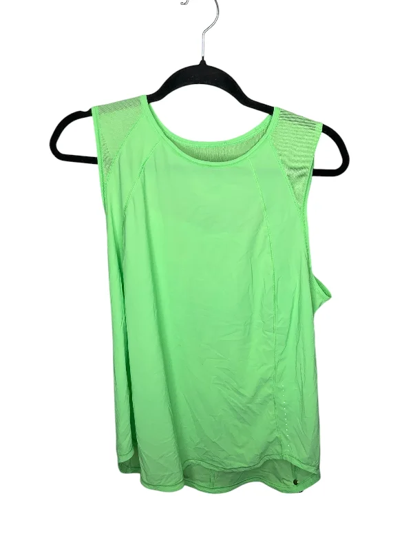 Athletic Tank Top By Lululemon In Green, Size: M