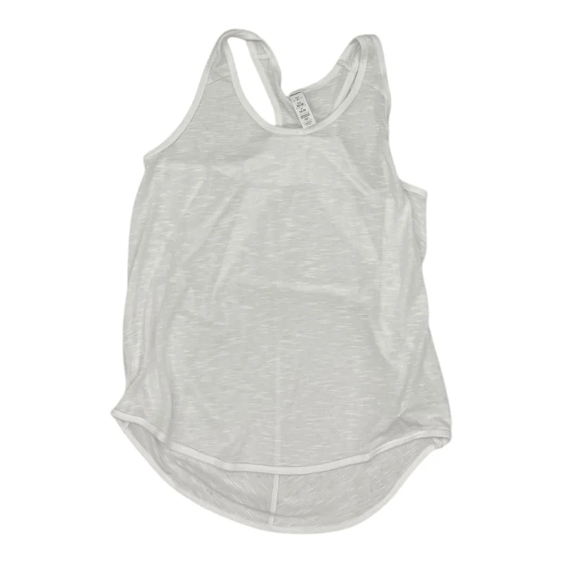 Athletic Tank Top By Marika In White, Size:S