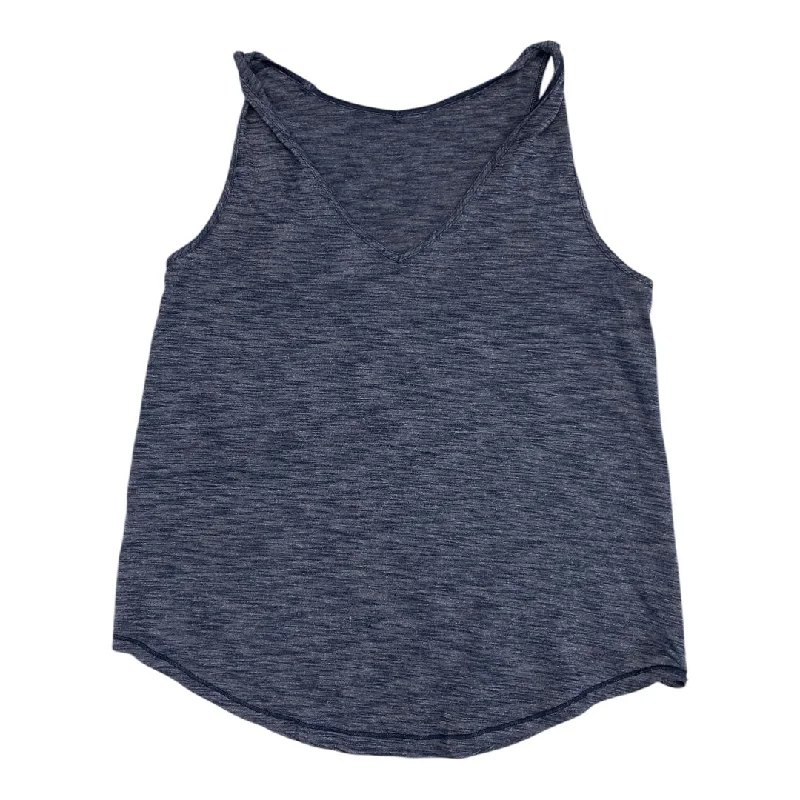 Athletic Tank Top By Lululemon In Blue, Size:4