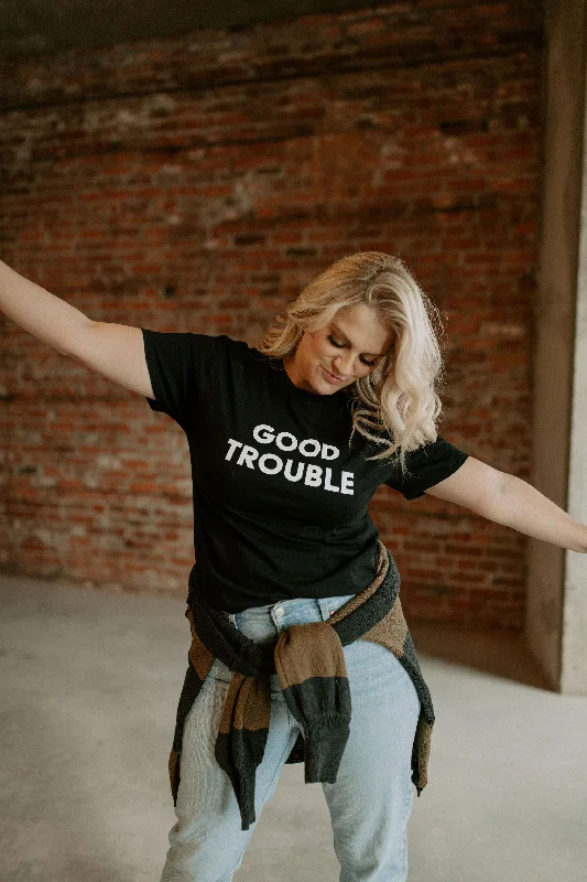 The Good Trouble T-Shirt - Black