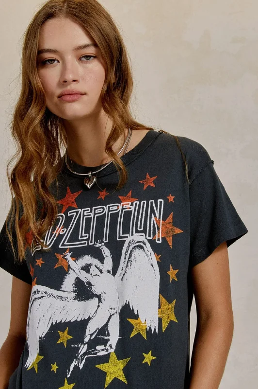 The Led Zeppelin Icarus Stars Reverse GF Tee by Daydreamer