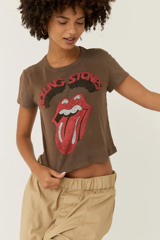 The Rolling Stones Tongue Shrunken Tee by Daydreamer