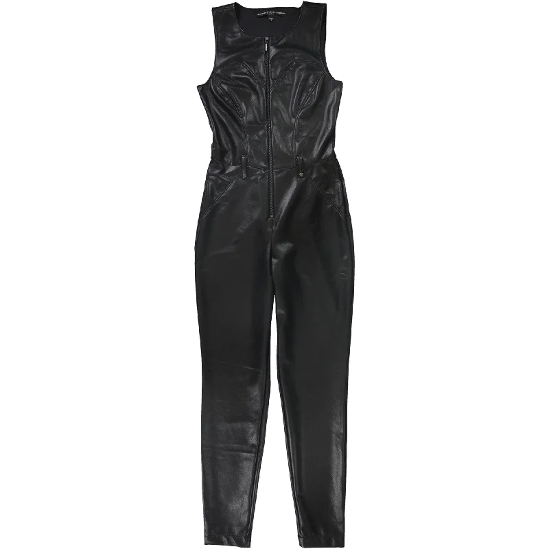 GUESS Womens Faux Jumpsuit, Black, 0