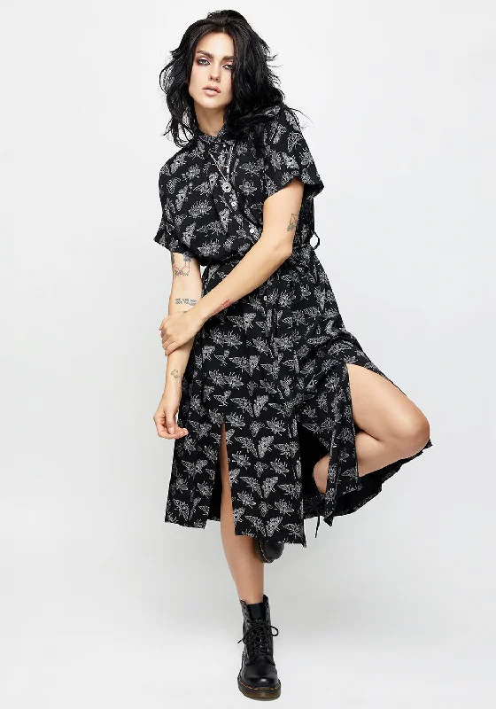 Mortmoth Shirt Dress