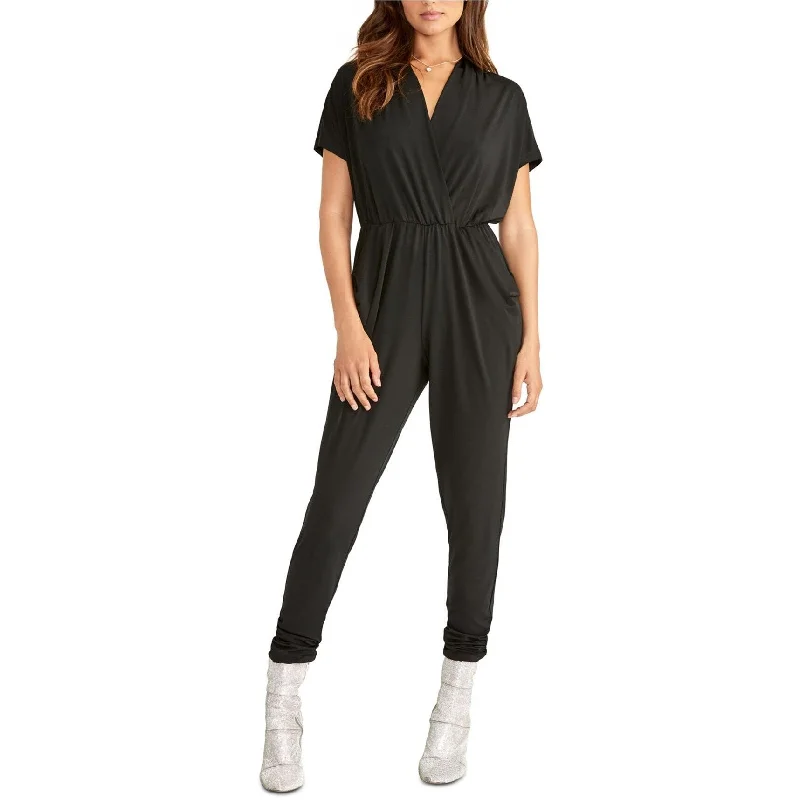 Rachel Roy Womens Finn Jumpsuit, Black, Medium