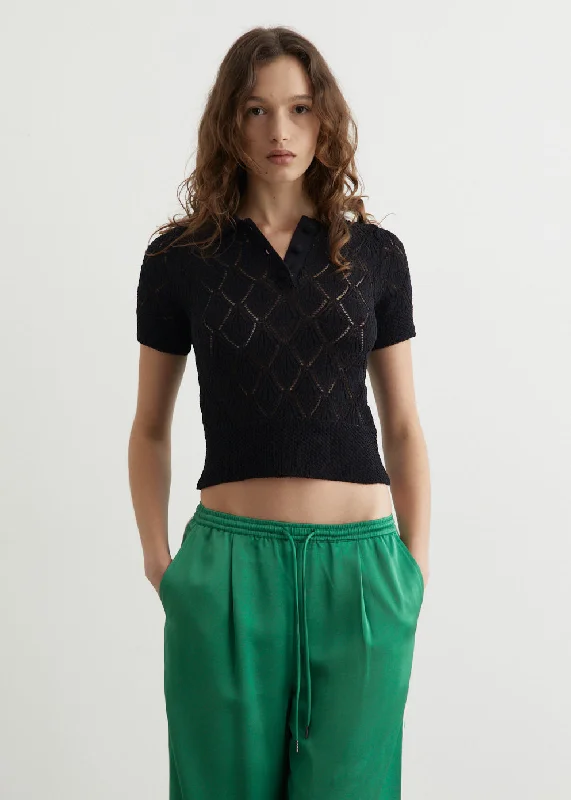 Palefire Cropped Polo