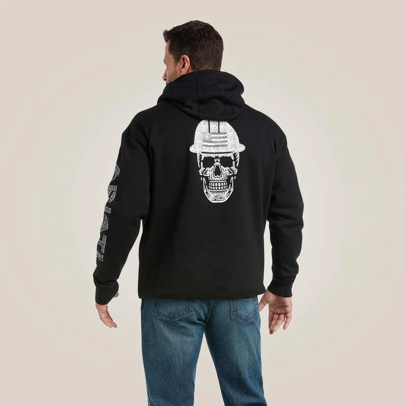 Rebar Roughneck Pullover Hoodie - Black