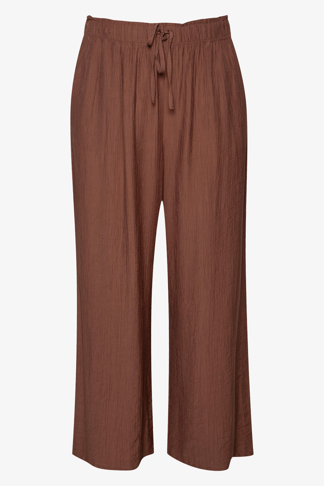 Crinkle Pants Brown