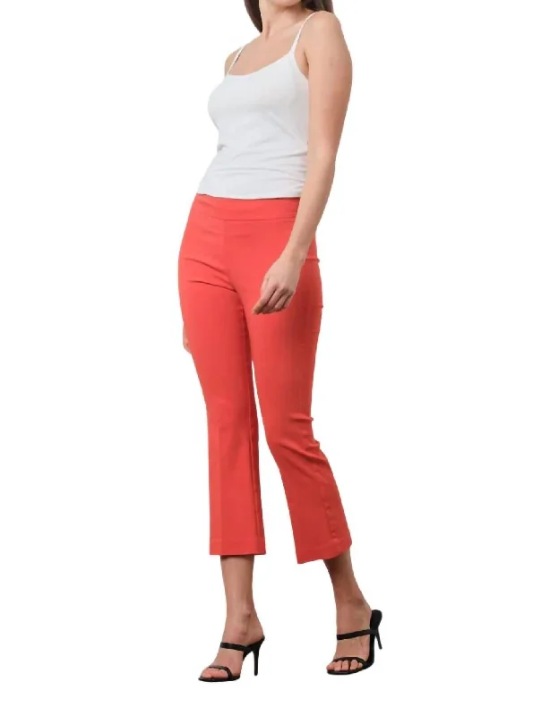 Leo Pant In Fiesta (Orange)