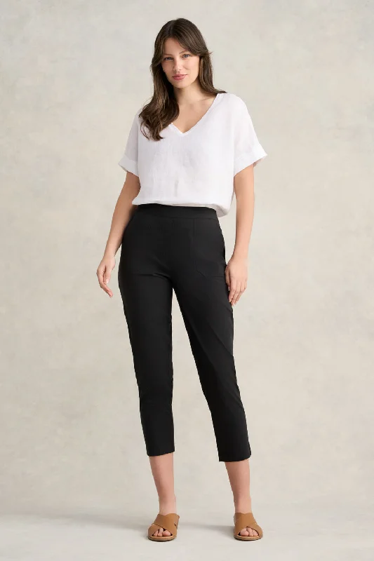 Lightweight Cotton Pant - Black